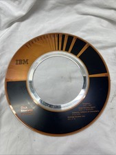 MUSEUM RARE IBM Disk Storage Memento Promotional Advertising Platter Disk 8.5” picture