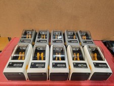 Lot of 10 Zebra Label Printers 1x ZD411 9x ZD410 Thermal Label Printer FOR PARTS picture