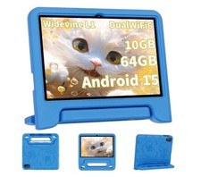 2026 Upgraded Android 15 Tablet, 10Inch Kids Tablet, Octa-Core CPU, 10GB+64GB+1T picture