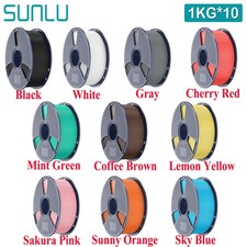 SUNLU 10KG PETG 3D Printer Filament 1.75mm PETG 1KG/ROLL +/-0.02mm Multicolor picture