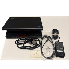 Vintage IBM ThinkPad 340 Model 2610-black Computer Tested Working Made In Japan picture
