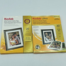 KODAK Ultra Premium Photo Paper 5x7 High Gloss Inkjet 40 Sheets Sealed Lot picture