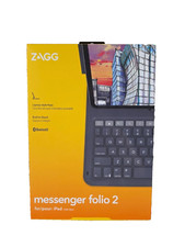ZAGG Messenger Folio 2 Bluetooth Keyboard Case for iPad 10th, iPad A16 - NEW  picture