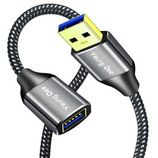 USB Extension Cable 15 Ft Long, USB Type a 3.0 Extender High Speed Data Transfer picture
