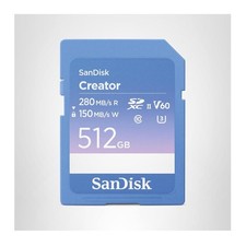 SanDisk 512GB Creator Series UHS-II SDXC Memory Card picture