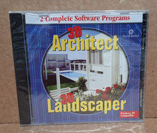 3D Architect & 3D Landscaper Software by Swift Jewel (PC / WinXP) - New / Sealed picture