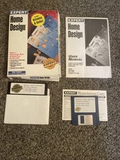 Vintage 1991 Expert Home Design IBM/PC/XT/AT & Compatibles 5.25 & 3.5 Disks picture