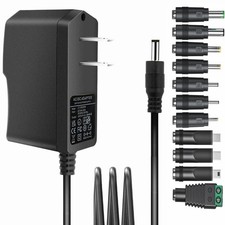 Universal 5V 2A ac Adapter Power Supply with 11 DC Plug Tips AC to DC5V, picture