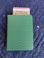 VIVITAR Kindle Paperwhite 6.8” Case Green Pink Chevron Folio Cover NEW picture