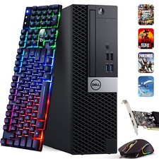Dell SFF Gaming Desktop PC Intel i5-6500 16GB Ram 1TB HDD NVIDIA GT 1030 Wi-Fi picture