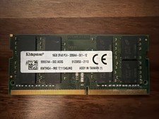 Laptop Memory 16GB DDR4 3200MHz 2Rx8 SODIMM Kingston  picture