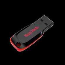 SanDisk 32GB Cruzer Blade USB Flash Drive, Black, Red - SDCZ50-032G-B35 picture