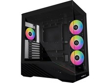 Lian Li V100 ATX Mid-Tower PC Case, 4 x 120mm ARGB PWM Fans  Pre-Installed, LED picture