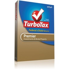 TurboTax Premier 2012 Investments & Rental Win/Mac CD | Full Updates | #1 Expert picture