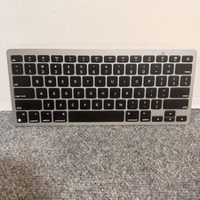 OMOTON KB066 Wireless Slim Bluetooth Keyboard Gray Mac PC Portable Compact picture