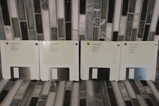 Vintage Macintosh Versions 5.0 Utilities & System Tools 4 Floppy Disks picture