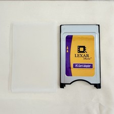Lexar Media PC Card Adapter 2076-A USED Untested picture