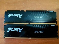 64GB (2x32GB) Kingston Fury Beast DDR5-5200 RAM UDIMM Desktop (XF1R8M-HYM-A) picture