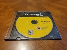 Crossword maker CDRS786 PC CD-Rom by Cosmi  for Win 98/XP  2005 picture