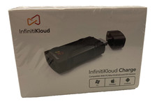 InfinitiKloud Charge USB 2.0 Backup Device for PC Mac Android iOS Black picture