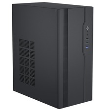 Micro ATX Case PC Case, MATX Mini ITX Desktop Computer Black  picture