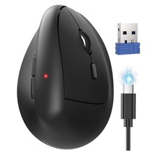 TECKNET Ergonomic Mouse, Wireless Bluetooth Vertical Mouse (BT5.3/3.0 & 2.4G) Re picture