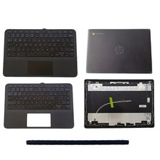 For HP Chromebook 11MK G9 EE Palmrest Case Keyboard/Touchpad /Back Cover/ Hinges picture