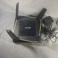 FOR PARTS — ASUS AX6100 RT-AX92U Tri-Band Wi-Fi 6 Gigabit Gaming Router Mesh picture