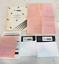 Vintage 1990 PowerBASIC PowerPak Add-On Compiler 2 Floppy Disks SPECTRA UNTESTED picture