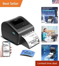 Effortless Label Printing - D450BT Bluetooth Thermal Printer for Small Business picture