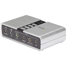 StarTech ICUSBAUDIO7D USB 7.1 External Sound Card SPDIF 3.5mm PC picture
