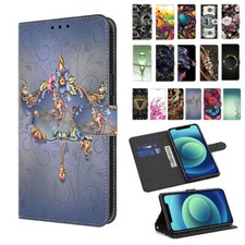 Robot Flower Bird Horse Owl Wallet Cover Case For Xiaomi Redmi 10A 7A 8A 5A 6A picture