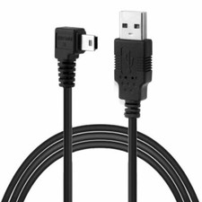 Cablecy Mini USB B Type 5pin Male Right Angled 90 Degree to USB 2.0 Male Cable picture