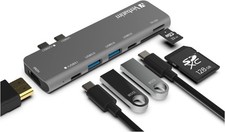 Verbatim Hub USB-C Adapter and Monster HDMI Cable 4k Ultra HD with Ethernet Cord picture