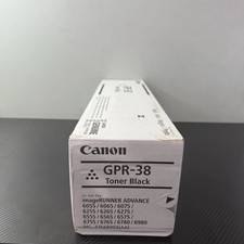 Canon GPR-38 Black Toner Cartridge 3766B003AA For iR 6055 6065 6075 6255 NEW picture