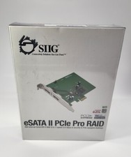 SIIG ESATA II PCIE PRO RAID CONTROLLER SC-SAE312-S3 picture