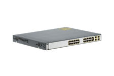 Cisco 3750G 24 Port Gigabit Switch, WS-C3750G-24PS-S - Lifetime Warranty picture
