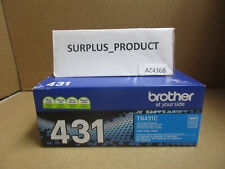 GENUINE BROTHER TN431C, 431 CYAN TONER DAMAGED SEALED BOX picture