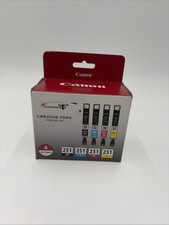 4-pack OEM Canon CLI-251 BK/CMY Creative Pack Premium Ink Tanks picture