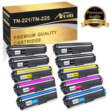 TN221 Toner For Brother TN-225 HL-3170CDW MFC-9130CW MFC-9340CDW TN221BK LOT picture