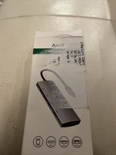 AorZ USB-C 7-in-1  Hub Docking Station for Tablet/PC/Phone New Open Box picture