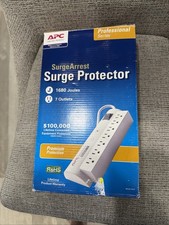 APC Pro7 Surge Protector Professional Grade 7 Outlets 120V 15A  - Factory Sealed picture