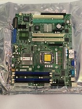 SuperMicro PDSM4+ Motherboard LGA775 PCI-E PCI-X ATX with CPU Cooler, NEW picture
