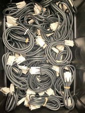 LOT OF 80x DVI Cables 6ft DVI-D Dual Link Monitor Cables: C2G, STARTECH & MORE picture