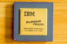 IBM (Cyrix) 6x86MX PR200 Socket 7 CPU / BVAPR200GP - Working picture