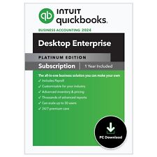 QuickBooks Enterprise 2024 Platinum - 5 User 20% off DIGITAL DOWNLOAD picture