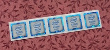Lot of 50 Pcs Intel Xeon Inside Stickers 18 x 18mm 6th Gen Skylake Badges  picture