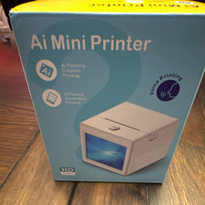 Ai Mini Printer Inkless Wireless Portable B&W A8 300 DPI (AI-PRINT-RED-Q15) picture