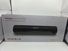 Ambir ImageScan Pro 490i DS490 Duplex Document ID Card Scanner picture