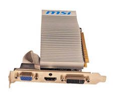 MSI N210-1GD3H/LP  NVIDIA GeForce 210 1GB 64-bit DDR3 VGA DVI-I HDMI Fanless picture
